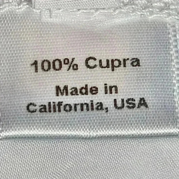 Hodges Collection Women's Navy White Dip Dress L Tie Dye Made in LA D242 NWT - Picture 11 of 15